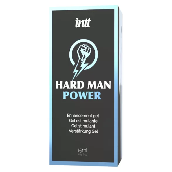 Intt Hard Man Power - stimulerende gel voor mannen - 15ml