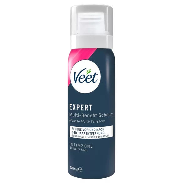 Veet - intieme ontharingscrème en hydraterende mousse voor vrouwen (2×50 ml)