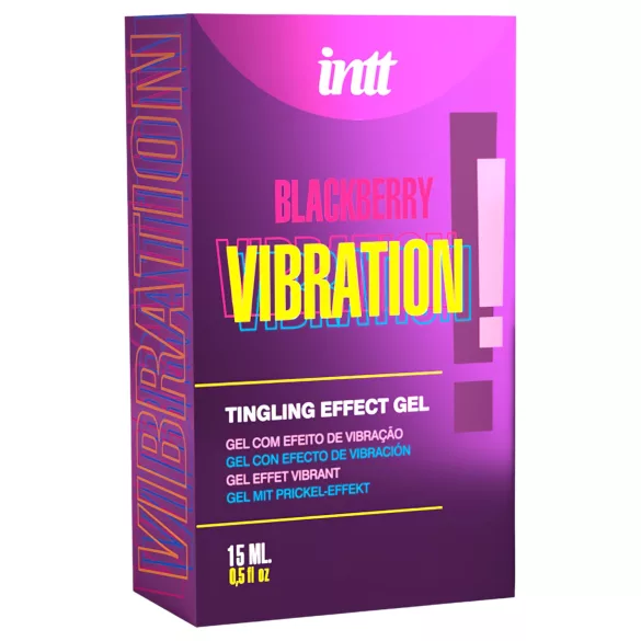 Intt Vibration! - vloeibare vibrator - braam - 15ml