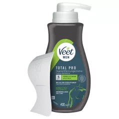 Veet - ontharingscrème voor mannen - 400 ml
