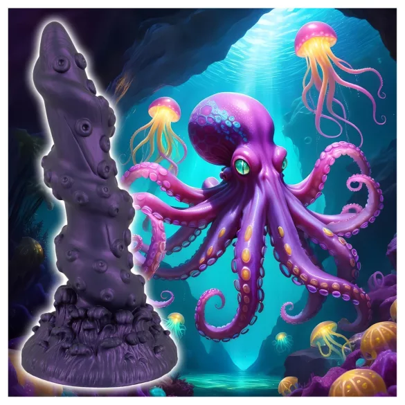 Beasty Cocks - dildo set met glijmiddel - mystiek design