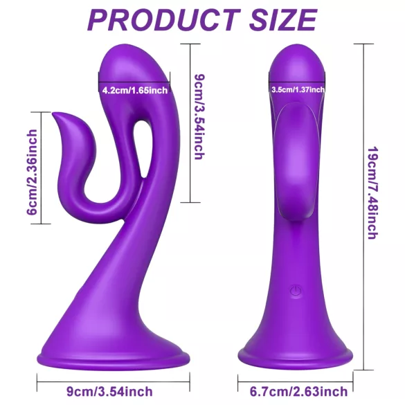 AlvUp - G-punt vibrator (paars)