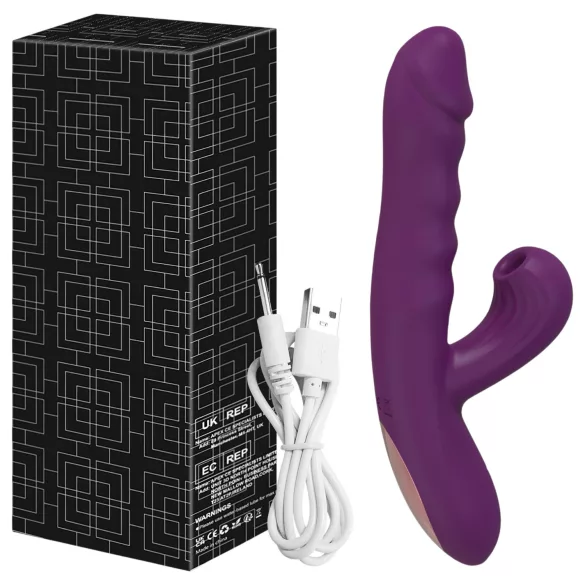 AlvUp - stimulerende G-spot vibrator (paars)