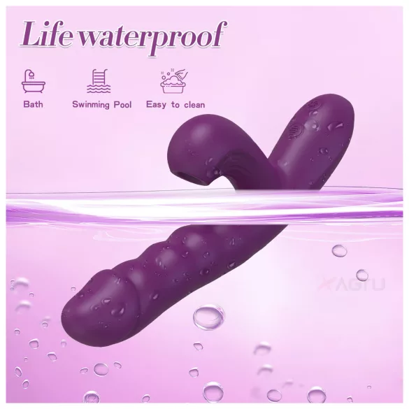 AlvUp - stimulerende G-spot vibrator (paars)