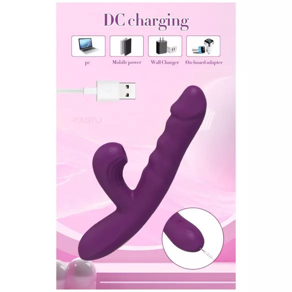 AlvUp - stimulerende G-spot vibrator (paars)