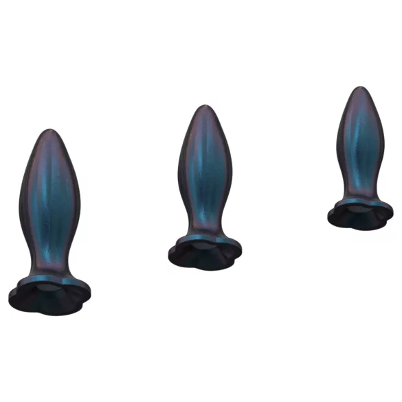 AlvUp - set van op afstand bedienbare anaalpluggen (blauw)