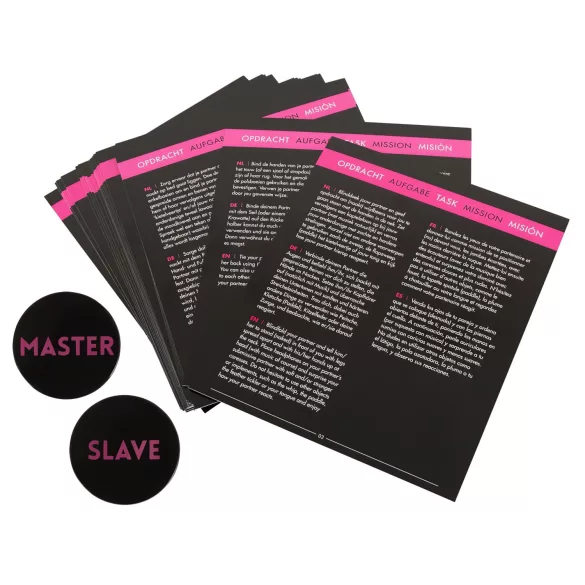 tease & please - Master & Slave - premium BDSM avonturenset voor koppels (13-delig)