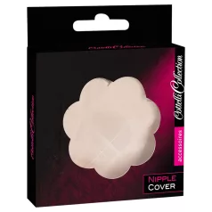 Cottelli - Tepelcover bloem - huidskleur - 12 stuks
