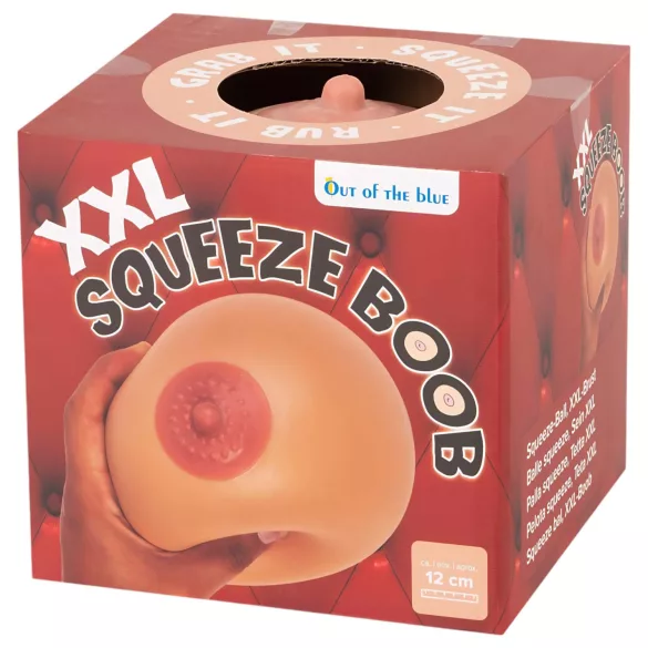 Stressbal XXL - borsthema (naturel)