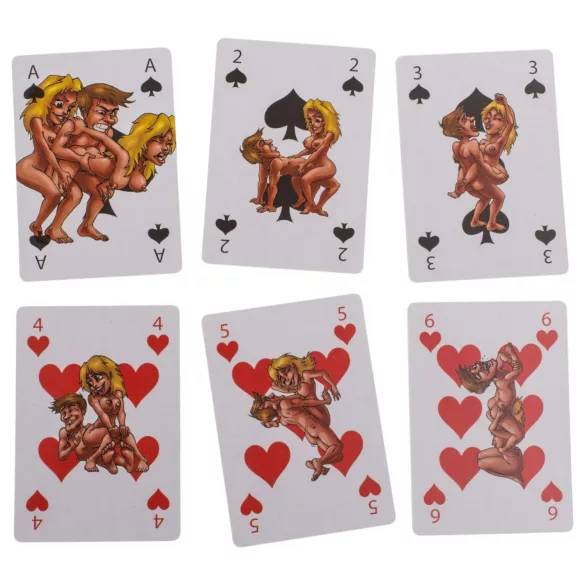 Kama Sutra - erotische speelkaarten set - 24 stuks