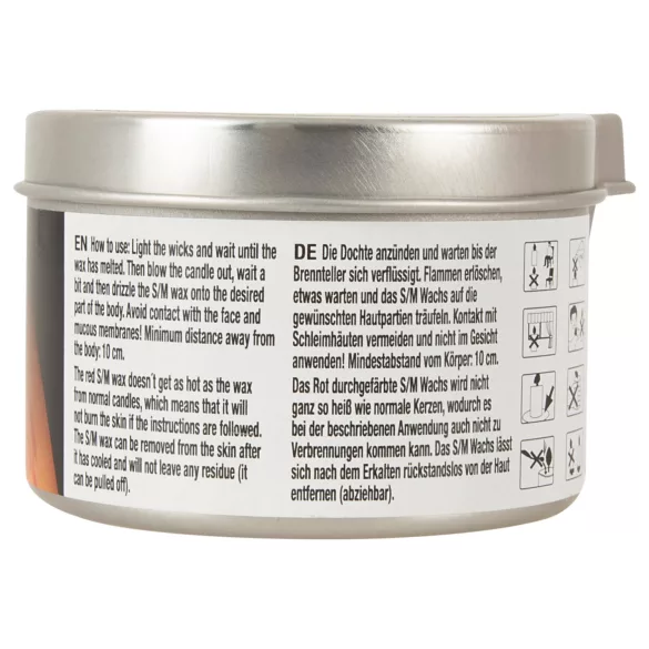 BDSM High Temperature - lichaamskaars - paraffine - 100ml