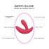 Cotoxo Zadel - afstandsbedienings prostaat vibrator (rood)