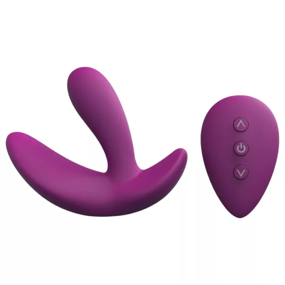 Cotoxo Saddle - prostaat vibrator met afstandsbediening - paars