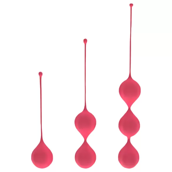 Cotoxo Belle - Geishaballen set - 3-delig - Rood