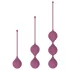 Cotoxo Belle - geishaballen set 3-delig - silicone - paars