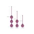 Cotoxo Belle - geishaballen set 3-delig - silicone - paars