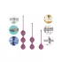Cotoxo Belle - geishaballen set 3-delig - silicone - paars