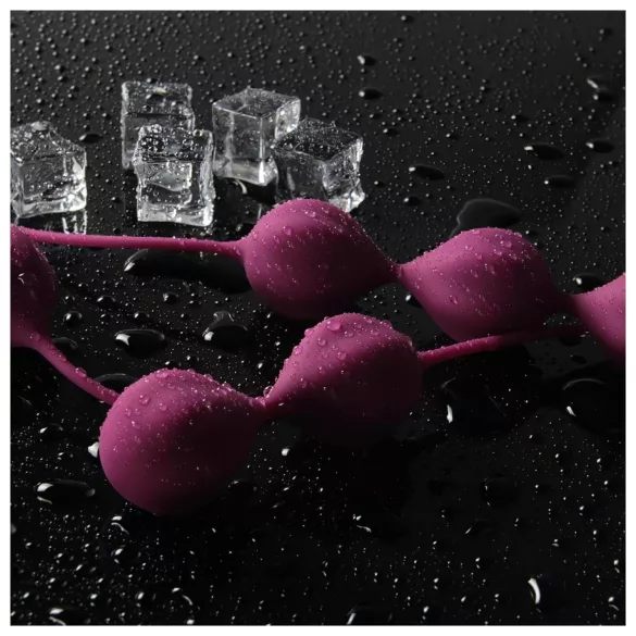 Cotoxo Belle - geishaballen set 3-delig - silicone - paars