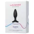 Lovense Hush 2 S - App-gestuurde anaalvibrator (38 mm, zwart)
