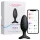 Lovense Hush 2 M - App-gestuurde anale vibrator (45 mm, zwart)
