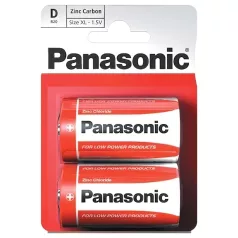 Panasonic - batterijen C R14 - 2 stuks - longlife