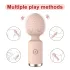 Sunfo Strawberry - mini vibrator - waterdicht massager - roze