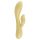 LP Jessica - slimme vibrator met clitorisstimulator (pastelgeel)