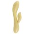 LP Jessica - slimme vibrator met clitorisstimulator (pastelgeel)