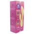LP Jessica - slimme vibrator met clitorisstimulator (pastelgeel)