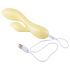 LP Jessica - slimme vibrator met clitorisstimulator (pastelgeel)
