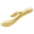 LP Jessica - slimme vibrator met clitorisstimulator (pastelgeel)