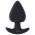 LP Spade - slimme, oplaadbare, waterdichte anale vibrator (zwart)