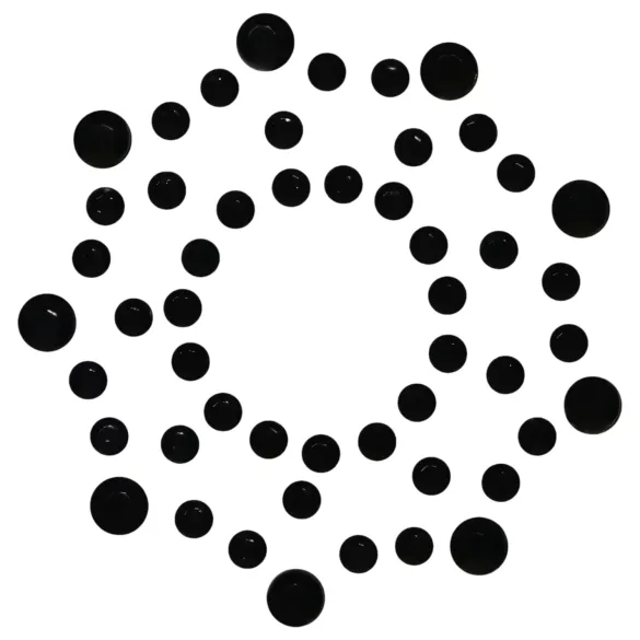 Plakbare tepelversiering - stervorm