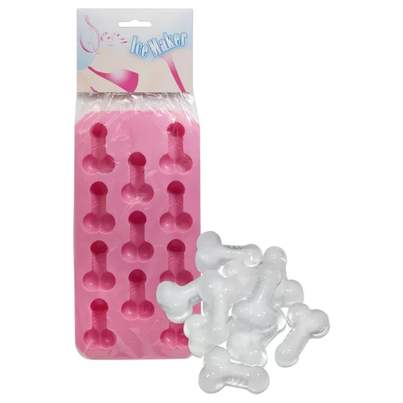 Siliconen ijsklontjesmaker - penis