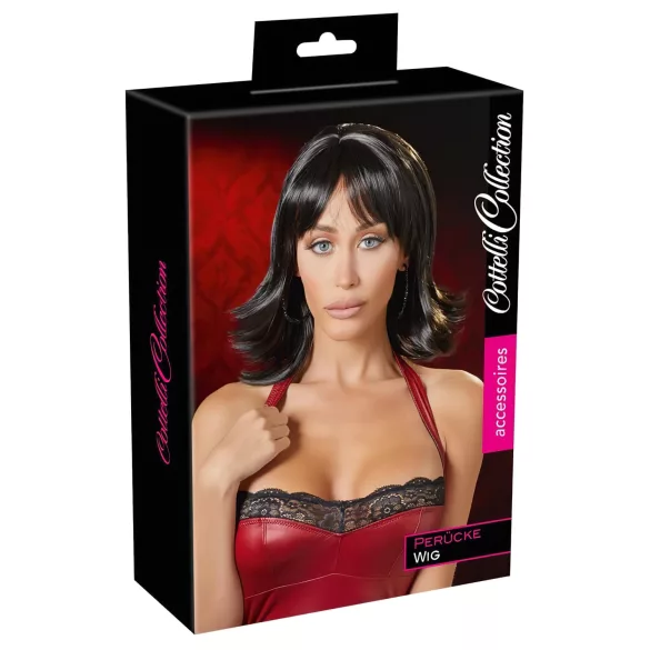 Cottelli - pruik - zwart