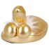 Gouden Slippertjes met Speels Ontwerp