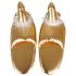 Gouden Slippertjes met Speels Ontwerp