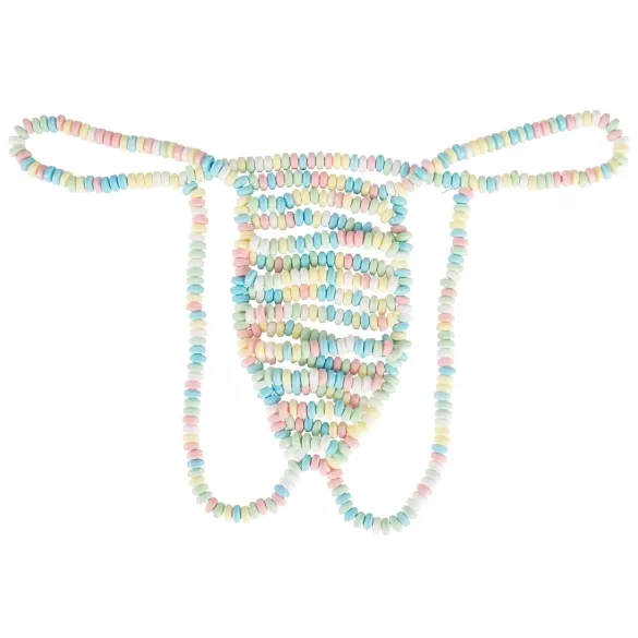 Suiker - eetbare string voor mannen - kleurrijk