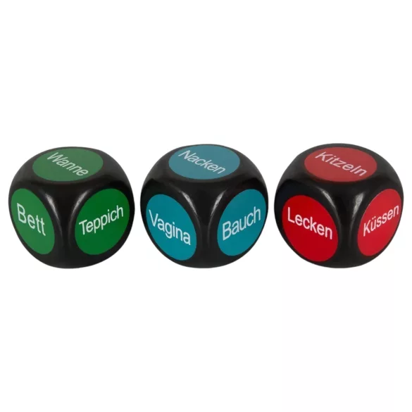 Seksdoubbelstenen - Duits - 3 stuks