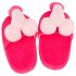 Pluche pantoffel roze - in de vorm van een penis