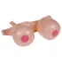 Boob Battle - opblaasbare strap-on borsten - naturel