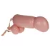 Cock Fighting - opblaasbare strap-on dildo - huidkleur