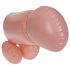 Cock Fight - Opblaasbare strap-on (natuurlijk)