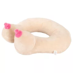 Cicis - nekkussen - borsten vorm - beige