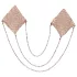 Cottelli - tepelstickers met ketting - goud