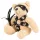 Bad Kitty - BDSM teddybeer met zweep - pluche