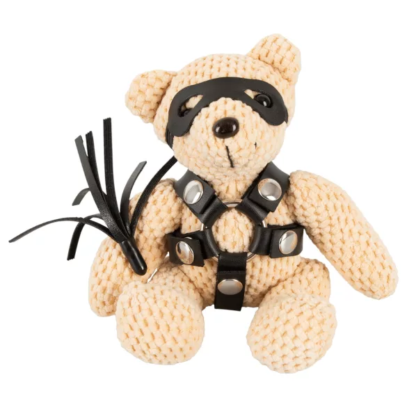 Bad Kitty - BDSM teddybeer met zweep - pluche