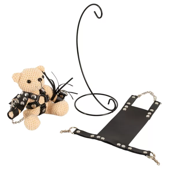 Bad Kitty - bondage teddybeer met schommel - pluche