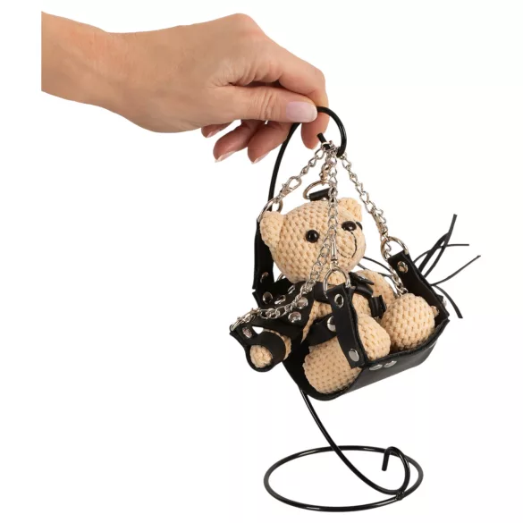 Bad Kitty - bondage teddybeer met schommel - pluche