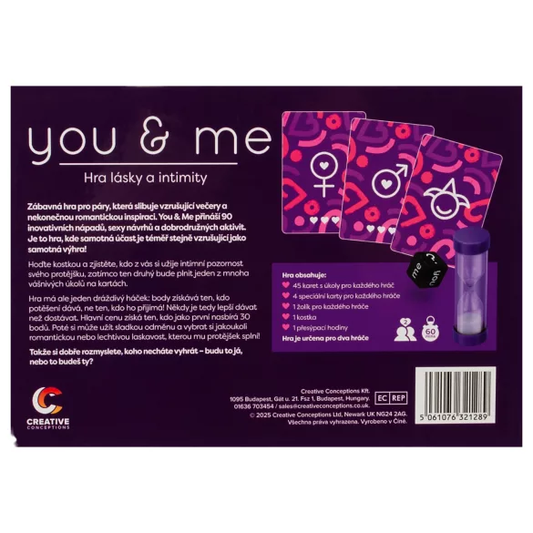 you & me - erotisch partnerspel (Tsjechisch)